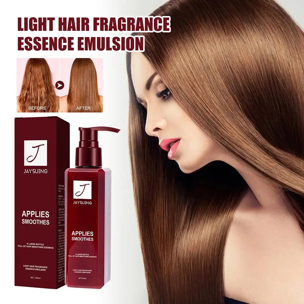 Condicionador Leave-in Smoothing Cabelo, Tratamento Suave, Condicionador, Melhore o Creme, Hidratante, Cuidados Mágicos, Cabelo Seco, S0U8