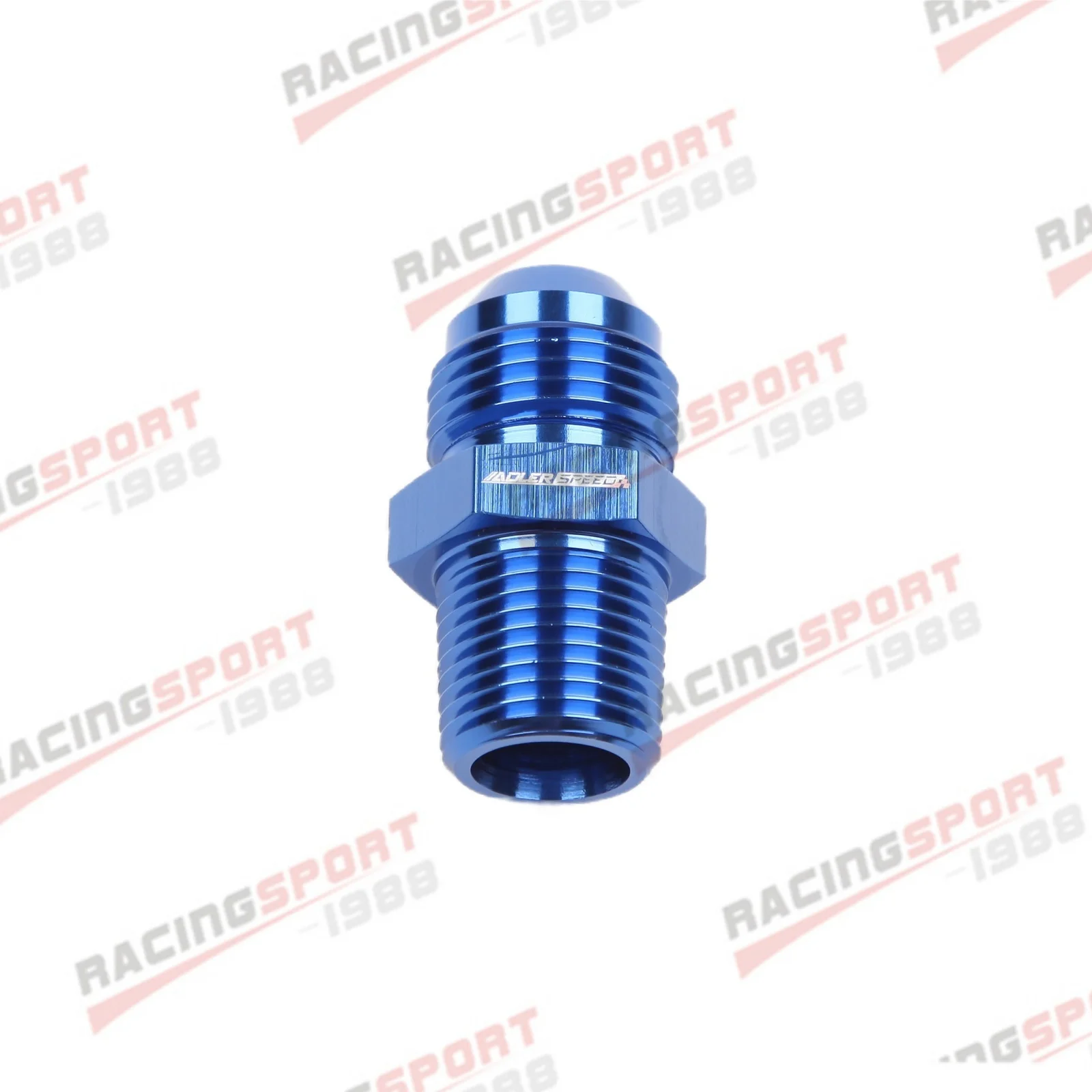 Universal Straight Fuel Hose Adapter Pipe Thread Fitting AN4 AN6 AN8 AN10 AN12 To 1/8NPT 1/4NPT 3/8NPT 1/2NPT 3/4NPT