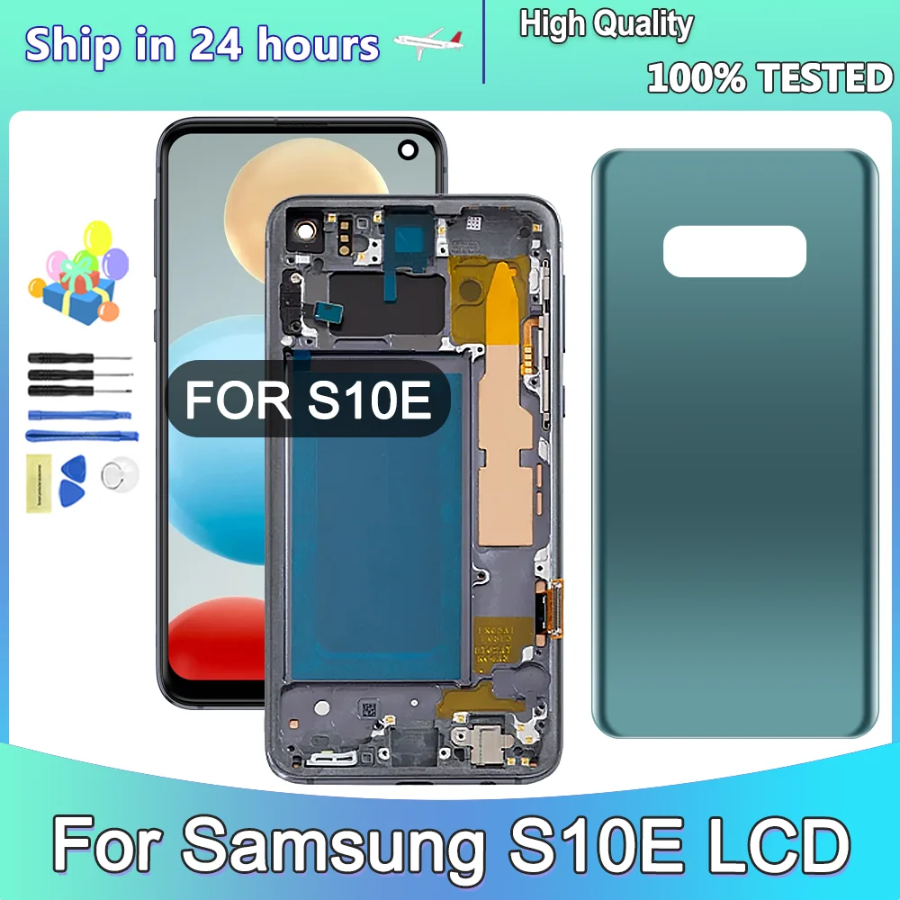 

TFT Quality For Samsung S10E LCD Display Touch Screen Digitizer Parts For Samsung S10E G970 SM-G970F SM-G970U LCD