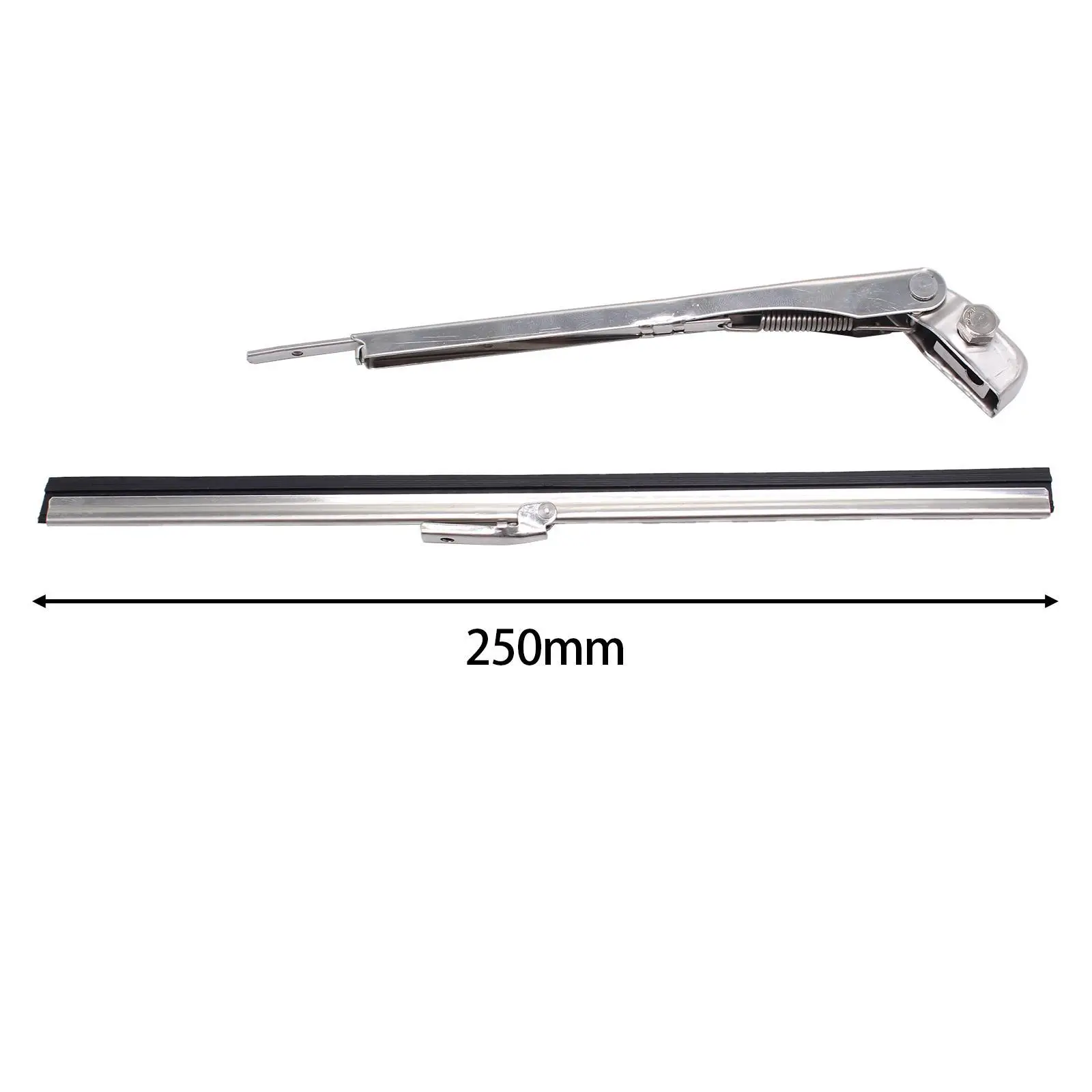 Wiper Arm Professional Vehicle Rain Scraper Stainless Steel Wiper 304 Steel Single Wiper Car Assembly Accessories Replace Parts