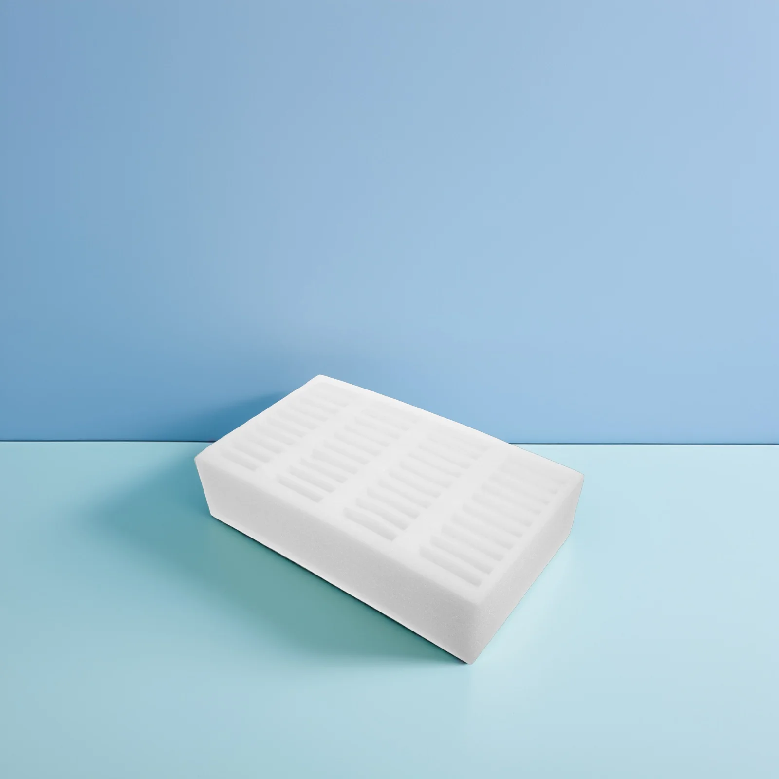 

White Foam Mobile Phone Storage Box Multicompartment Protective Organizer School Office Desktop Accessories Cell Phones Storage