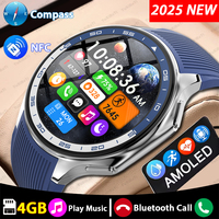 2025 New For OPPO Watch X Smart Watch 4G Memory Music Video Bluetooth Call IP68 Waterproof AMOLED Smartwatch For TWS Earphones ﻿