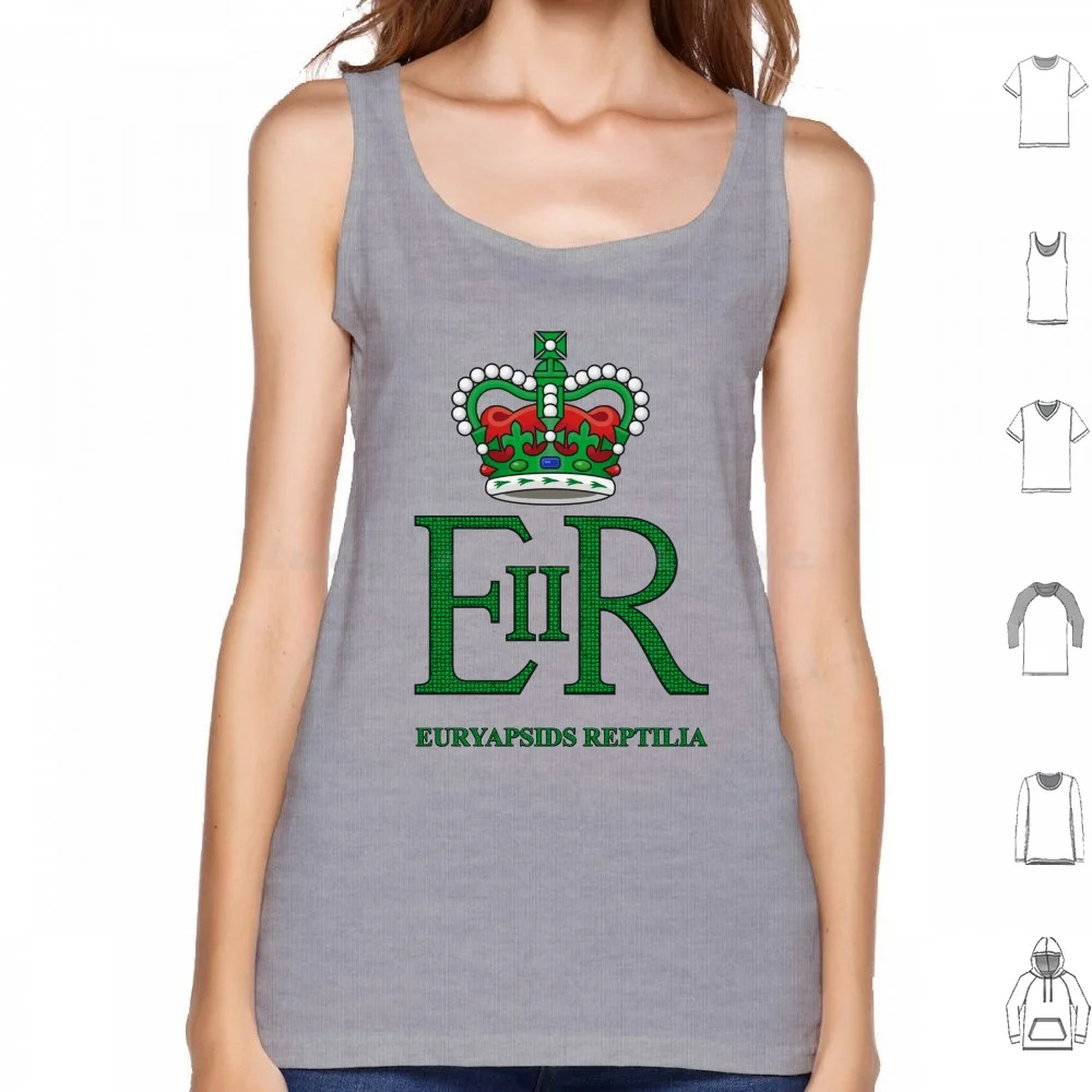 I Am The Lizard Queen Tank Tops Print Cotton David Icke Reptilians Conspiracies Funny Anarchy Republic Satire Er Sorry V