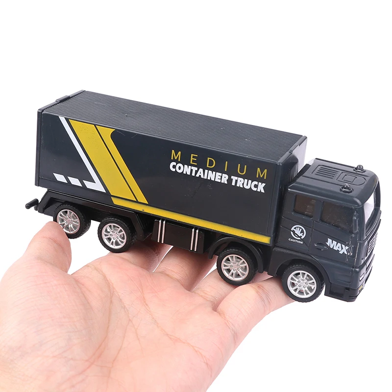 Kids Diecasts Toy Vehicles Simulated Container Truck Freight Vehicle Car Model Toys for Boy Game Gift