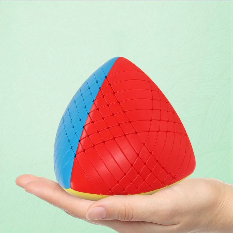 Shengshou Zongzi المكعب السحري ، ألعاب مسابقات تعليمية للأطفال ، مكعب سحري على شكل ، ملون ، طلب 2-10