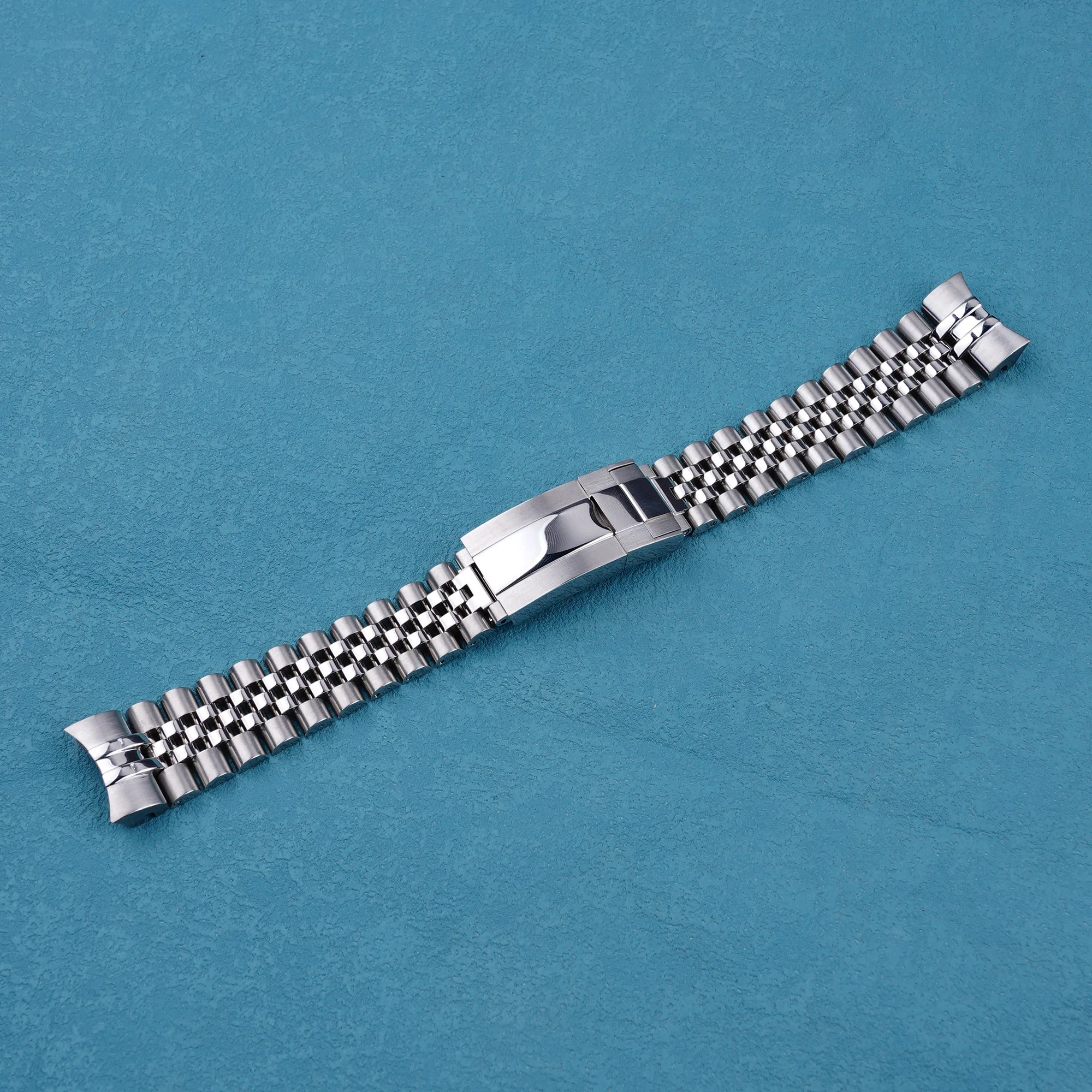20mm Watch Band For Seiko Mini Samurai SBDY129 SBDY131 SBDY135 SRPL11 SRPL13 SRPL15 Stainless Steel Solid Link Jubilee Bracelet