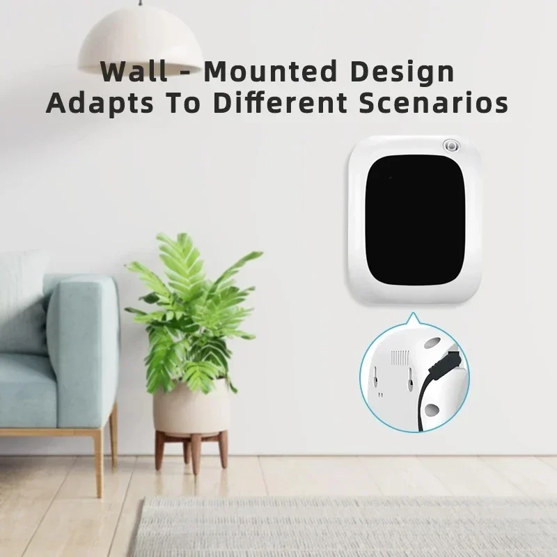 Aromatic Oil Diffuser Bluetooth Aroma Oil Diffuser For Home Hotel Air Freshener Device Wall Mounted Room Fragrance Diffuser