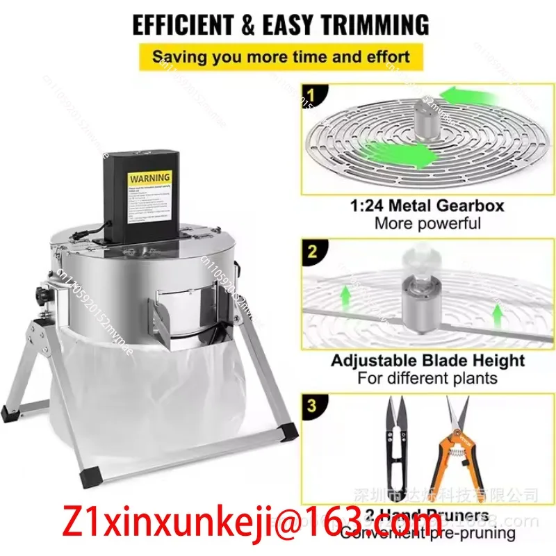 Stainless Steel Column Leaf Cutter Lawn Mower Leaf Bud Trimmer New Hot-selling Leaf Bud Trimmer