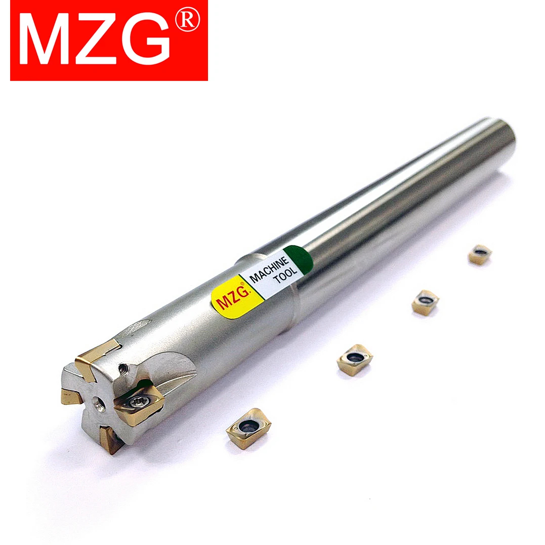 MZG ASM 10 12 Milling cutters for metal JDMT Carbide Insert 0702 small hole deep cavity double edge diameter end mill lathe tool