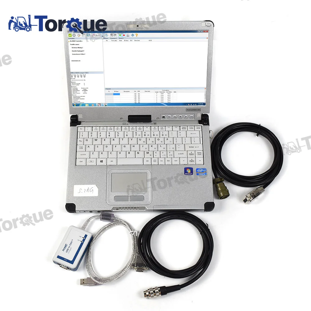 CF19/CF C2 Laptop with Software Diasys 2.71 MEDC ADEC for MTU 4000 engines Full Kit Diagnostic Tool