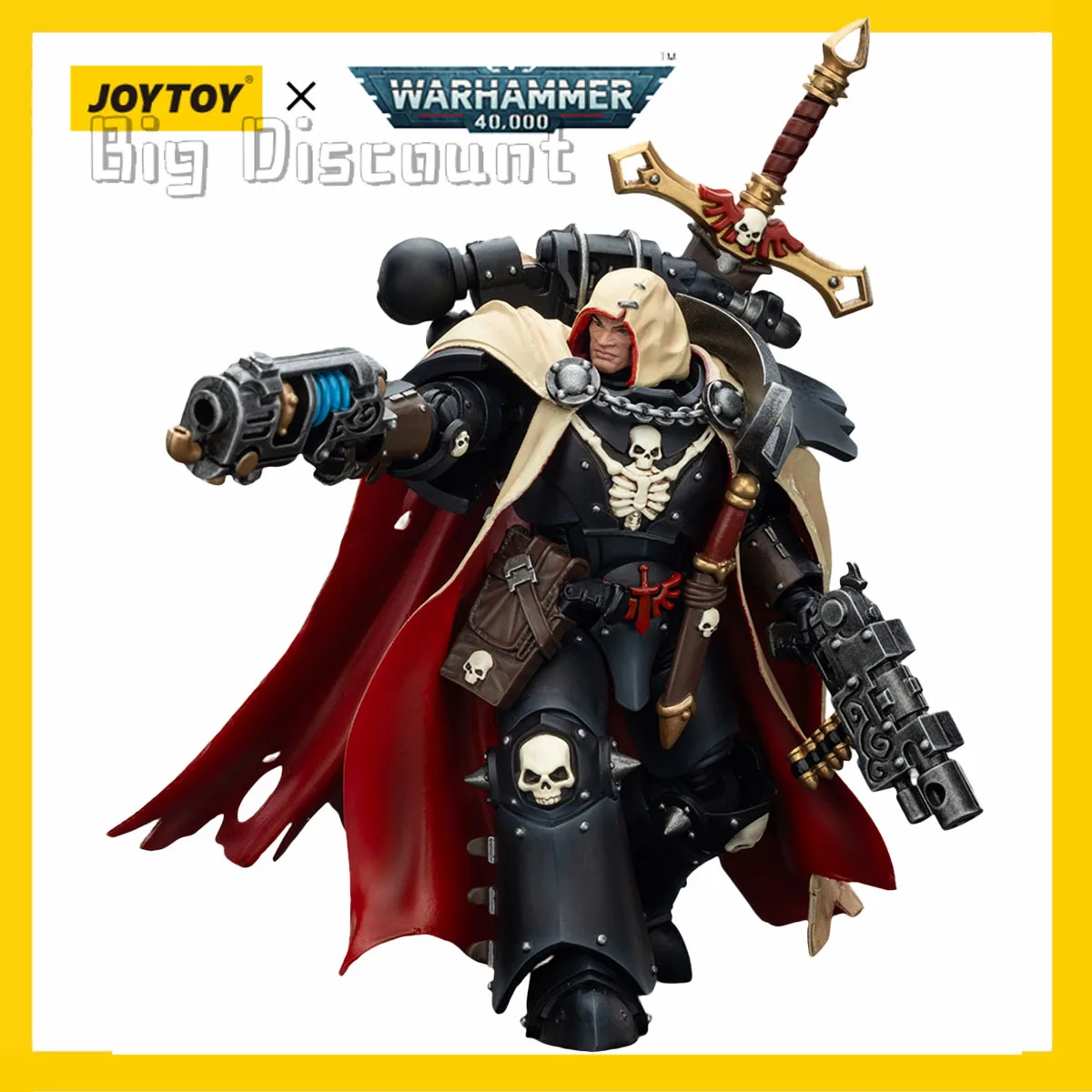 [Pre-encomenda] JOYTOY Warhammer 40K Figura de acción Chaos Space Marines Cypher, El Señor de los Caídos Modelo militar de anime