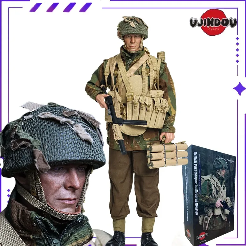 Original UD9048 World War II British First Parachute Division - Market Garden Action 1/6 Mobile Model Toy Collect Gifts Spot