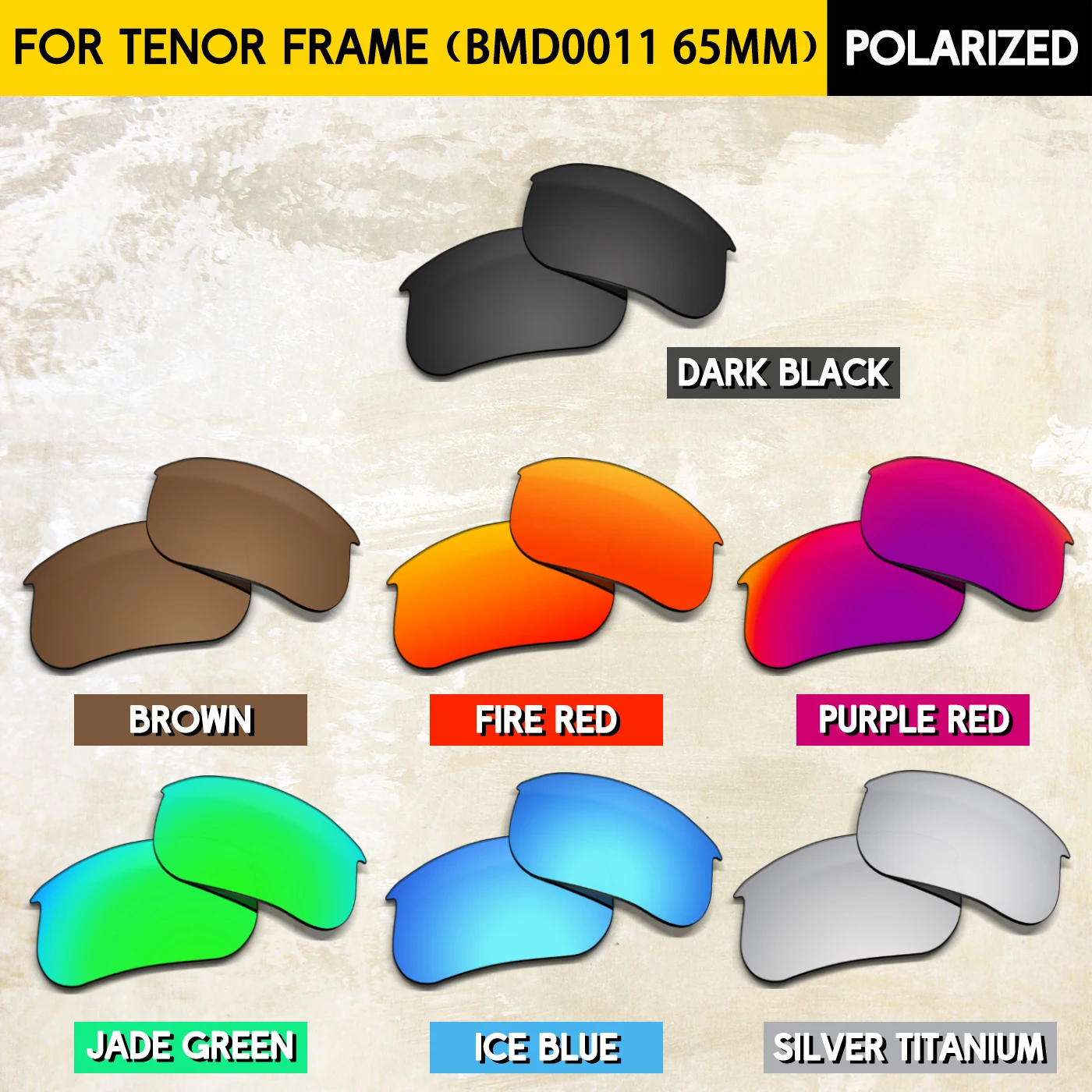 

Suitable for BOSE Tenor BMD0011 Sunglasses Replacement Lenses Compatible With BOSE Frame