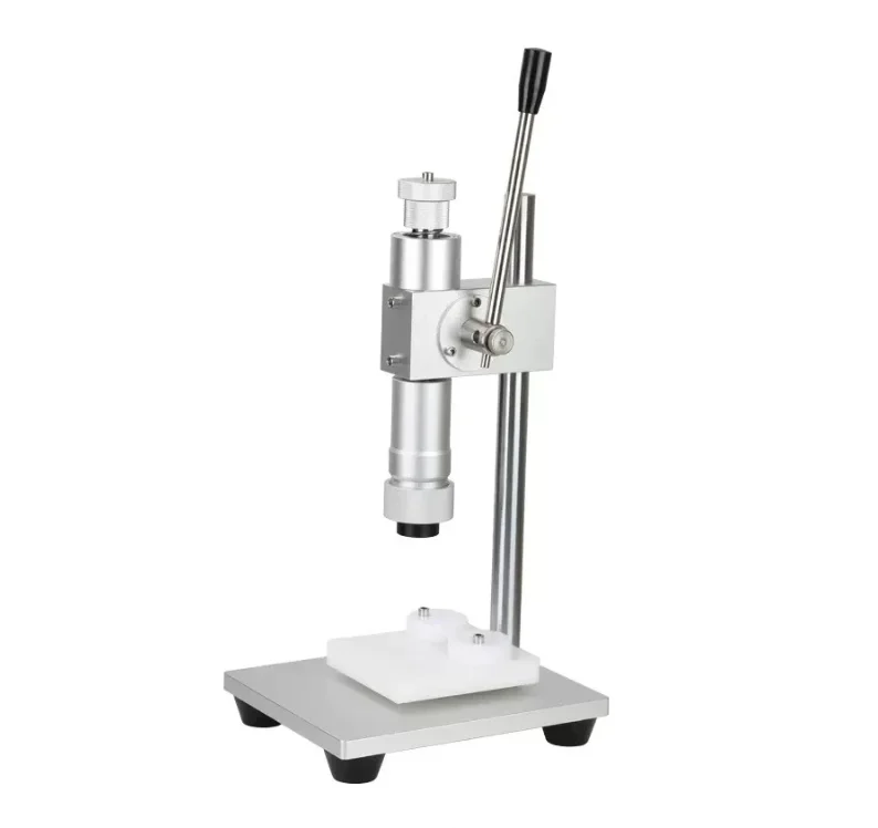 

Простая в использовании ручная машина для обжима флаконов для духов, укупорочная машина для горлышек флаконов, 1 год гарантии, для пищевой, напиточной и химической промышленности