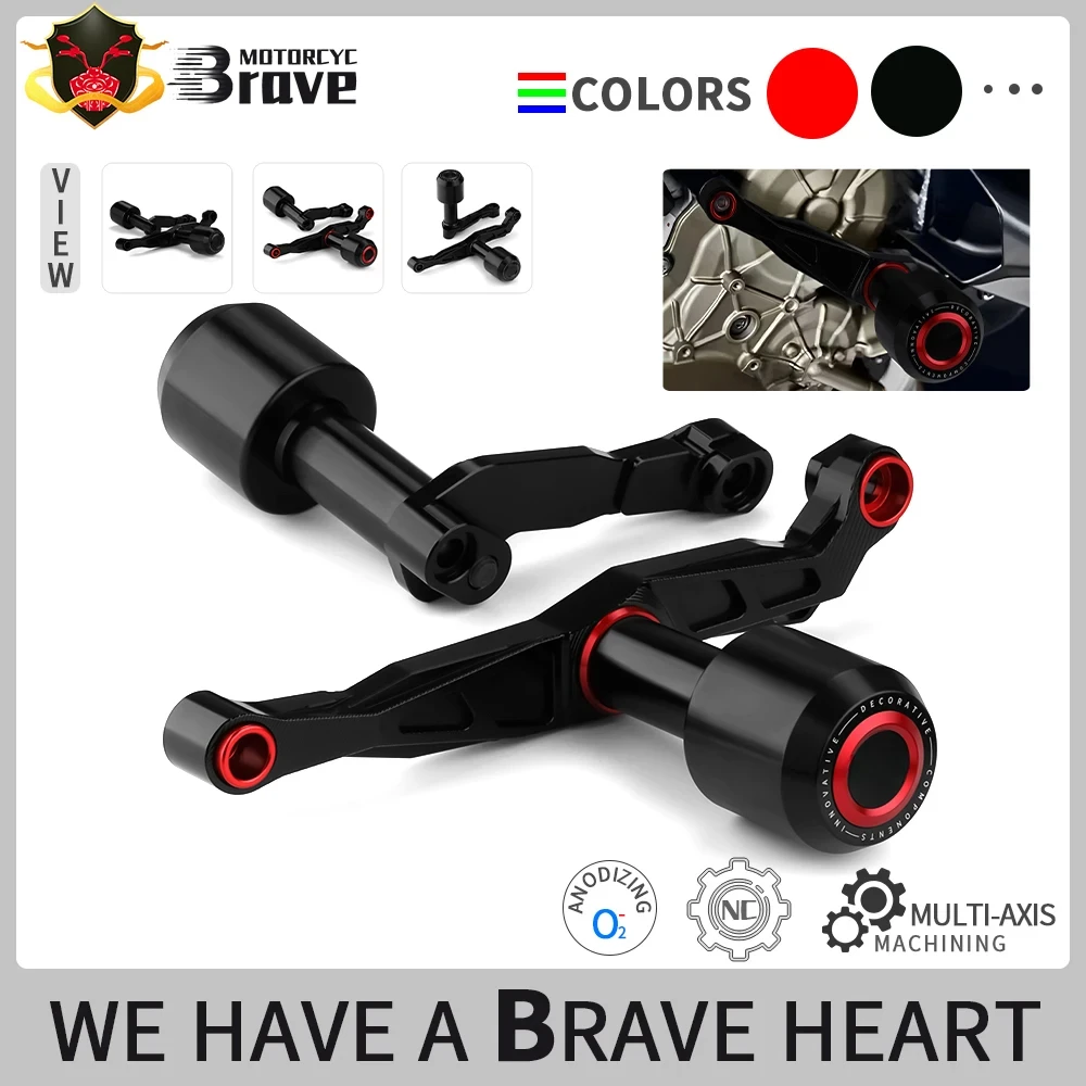 

For DUCATI Multistrada V4 Rally V4 Pikes Peak V4/V4S/V4S Sport Motorcycle Frame Anti-drop slider Crash Protector Guard