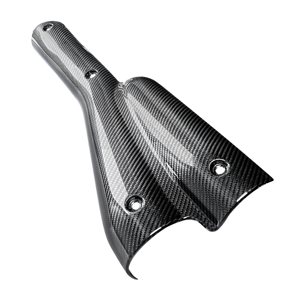 Motorcycle Carbon Fiber Exhaust Pipe Anti-Scald Protective Cover For Harley SPORTSTER S 1250 RH1250S 2021 2022 2023