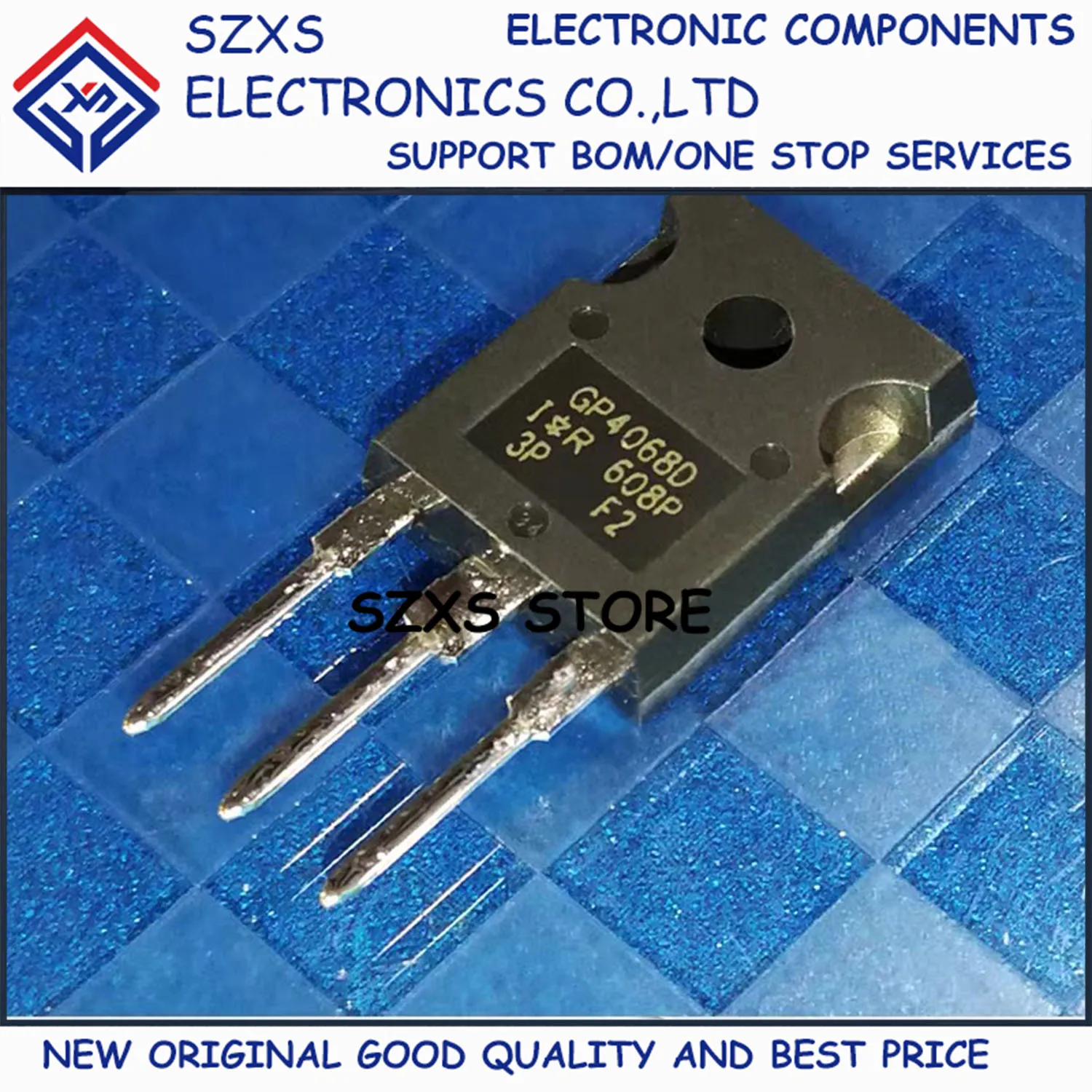 

New Original 5Pcs IRGP4068D GP4068D IRGP4068DPBF TO-247 600V 48A Powerful IGBT Transistor In Stock Good Quality