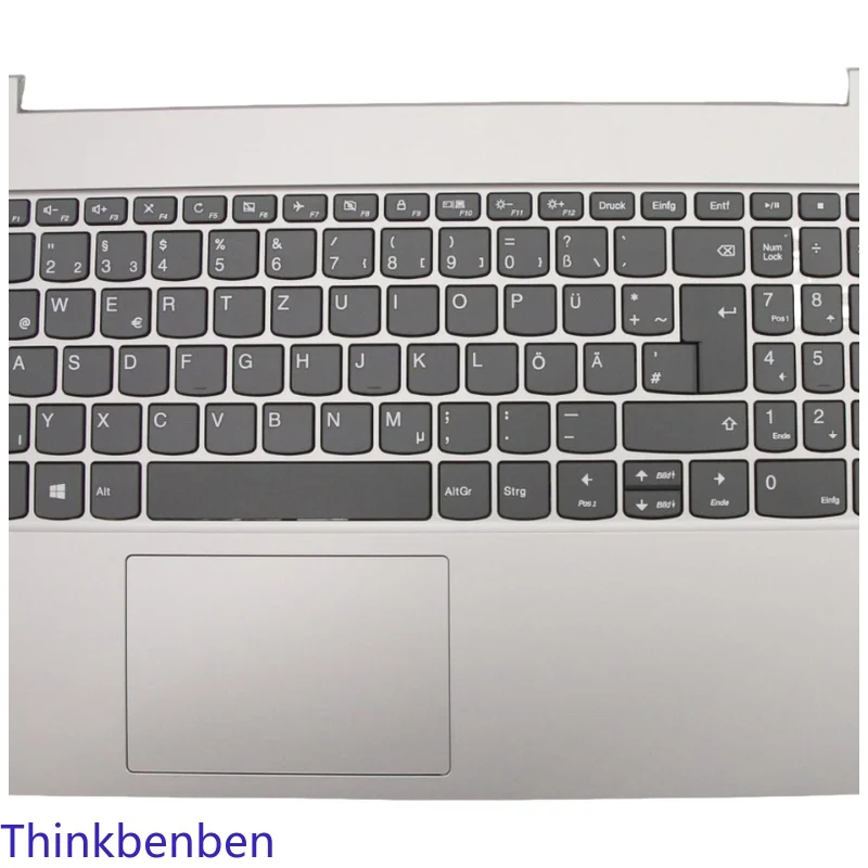

DE German Keyboard Upper Palmrest Cover for Ideapad