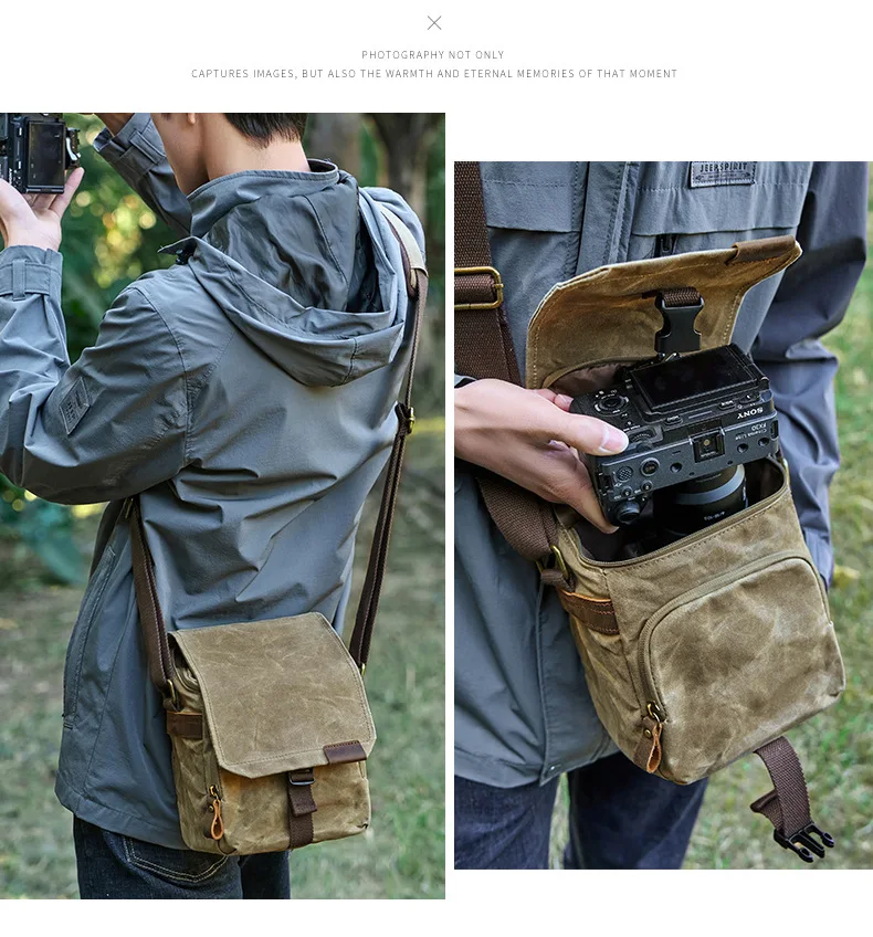 

Мужской цифровой рюкзак на одно плечо, износостойкий холщовый замок с клапаном, расширенный плечевой ремень, квадратный рюкзак через плечо