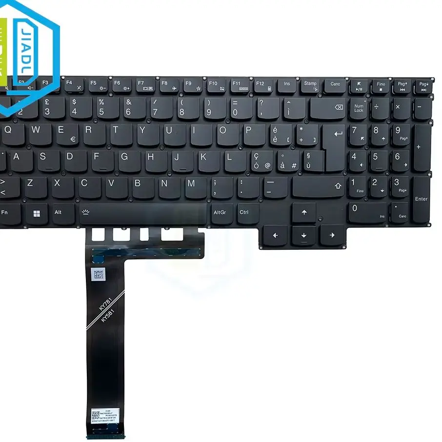 IT RU CS HB RGB Backlit Keyboard For Lenovo Legion 5 Pro-16ACH6 5 16IRX8 5-16IRX8 7 16IRX8 7 16ARX8 Colorful Backlight