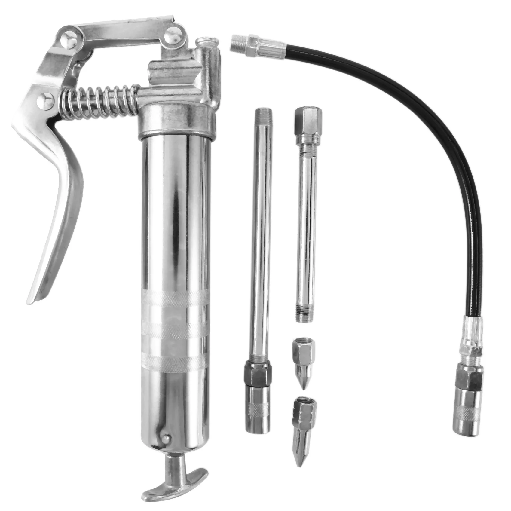 

120Cc Mini Grease Gun P-Istol Grip One Handed Grease Butter Machine Lube Tool for Auto Repair Lubrication Vehicle Hand