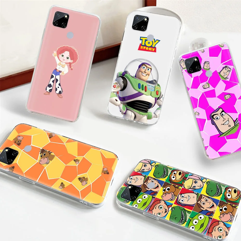 Toy Story Transparent Phone Case for LG VELVET G8 ThinQ G8X K62 K42 K61 K52 K92 Q61 Q60 Q52 V40 V50 V60 THINQ5 Protected Cover