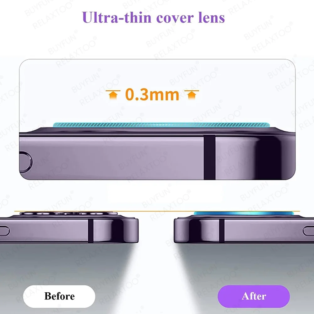 1-2 Stuks 3D Gebogen HD Gehard Glas Camera Protector Voor iPhone 16 Pro Max Lens Case Cover iPhone16 Plus iPhone16Pro 9H Terug Film