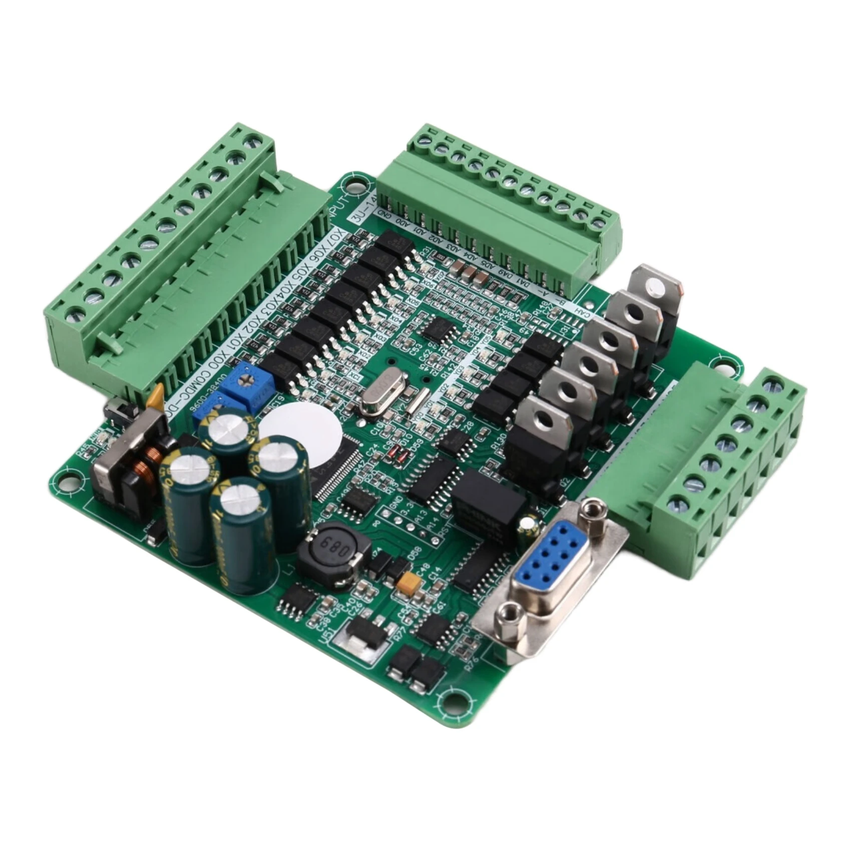 AT53 de alta velocidad con controlador programable analógico PLC tablero industrial