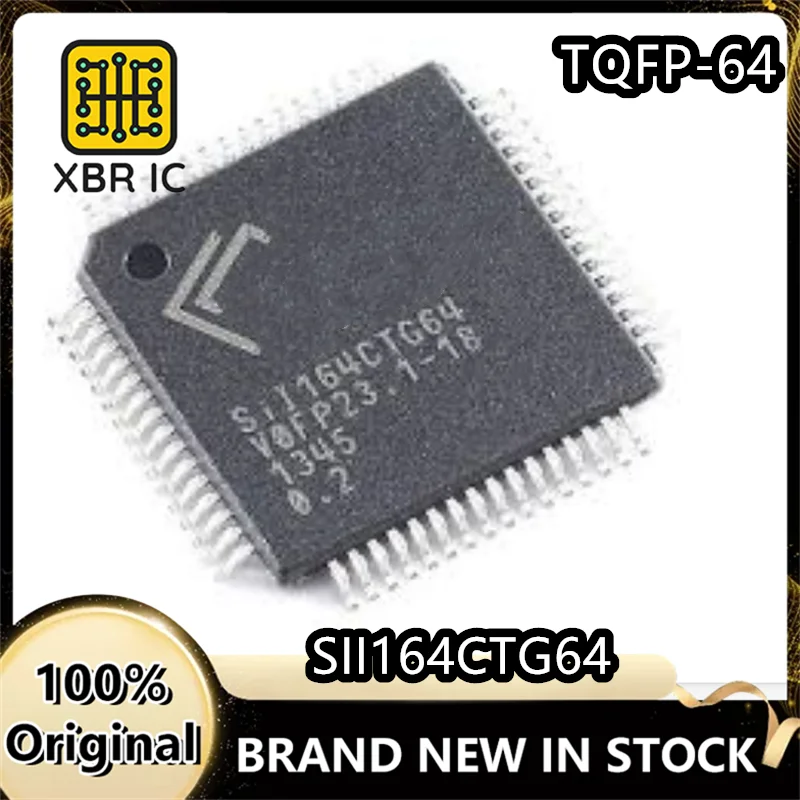 

(2/10 pieces) SII164CTG64 TQFP64 SiI164 microcontroller chip IC brand new original authentic spot fast delivery