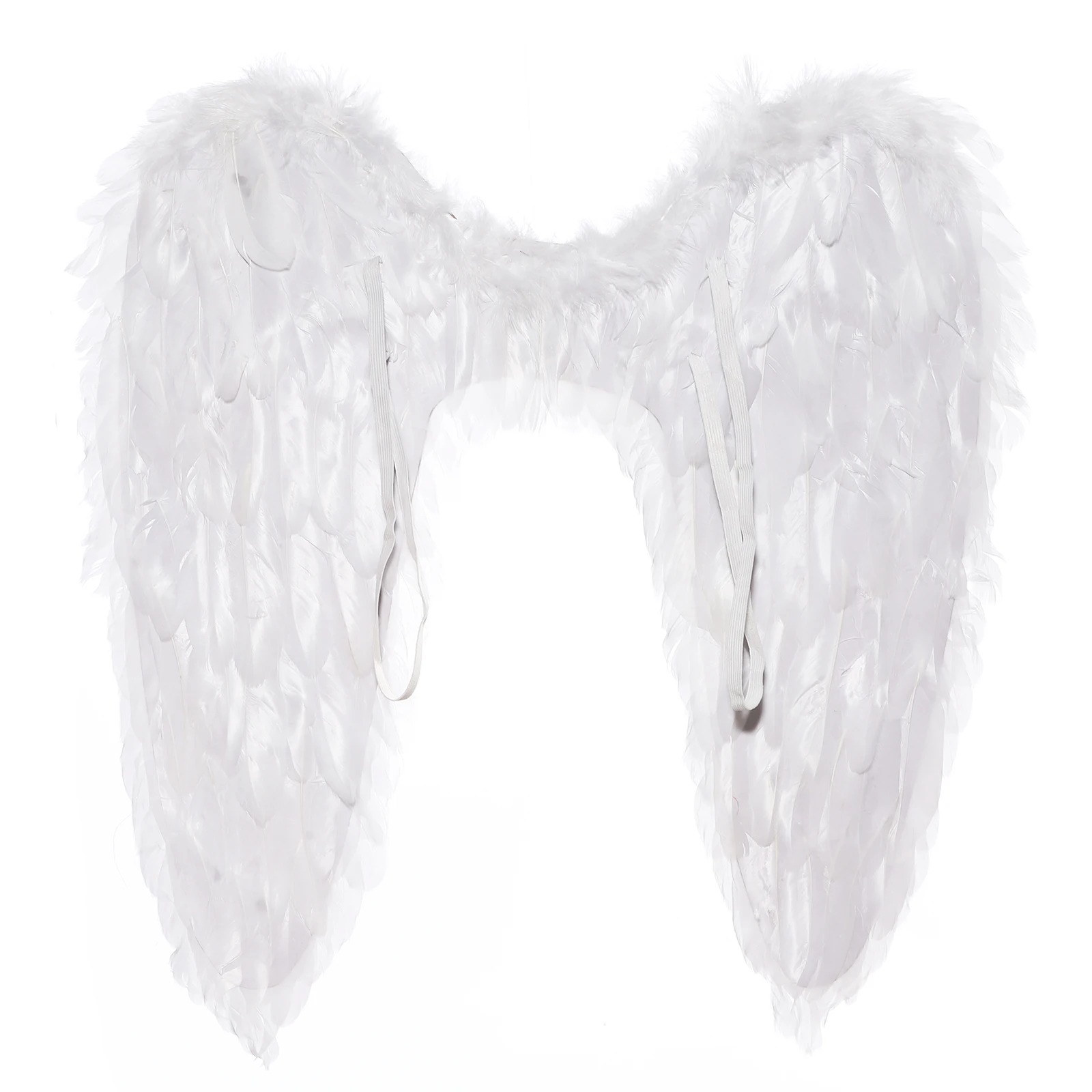 ユニセックス大人天使の羽の羽妖精の羽の羽手作り弾性ストラップパーティー小道具ハロウィン仮装コスチュームアクセサリー