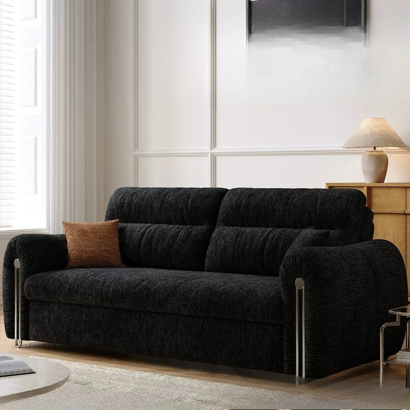 Curved Daybed Sofas Beds Puffs Reading Black Apartments Sofas Beds Cuddle 2 Seater Fotele Do Salonu Living Room Furniture
