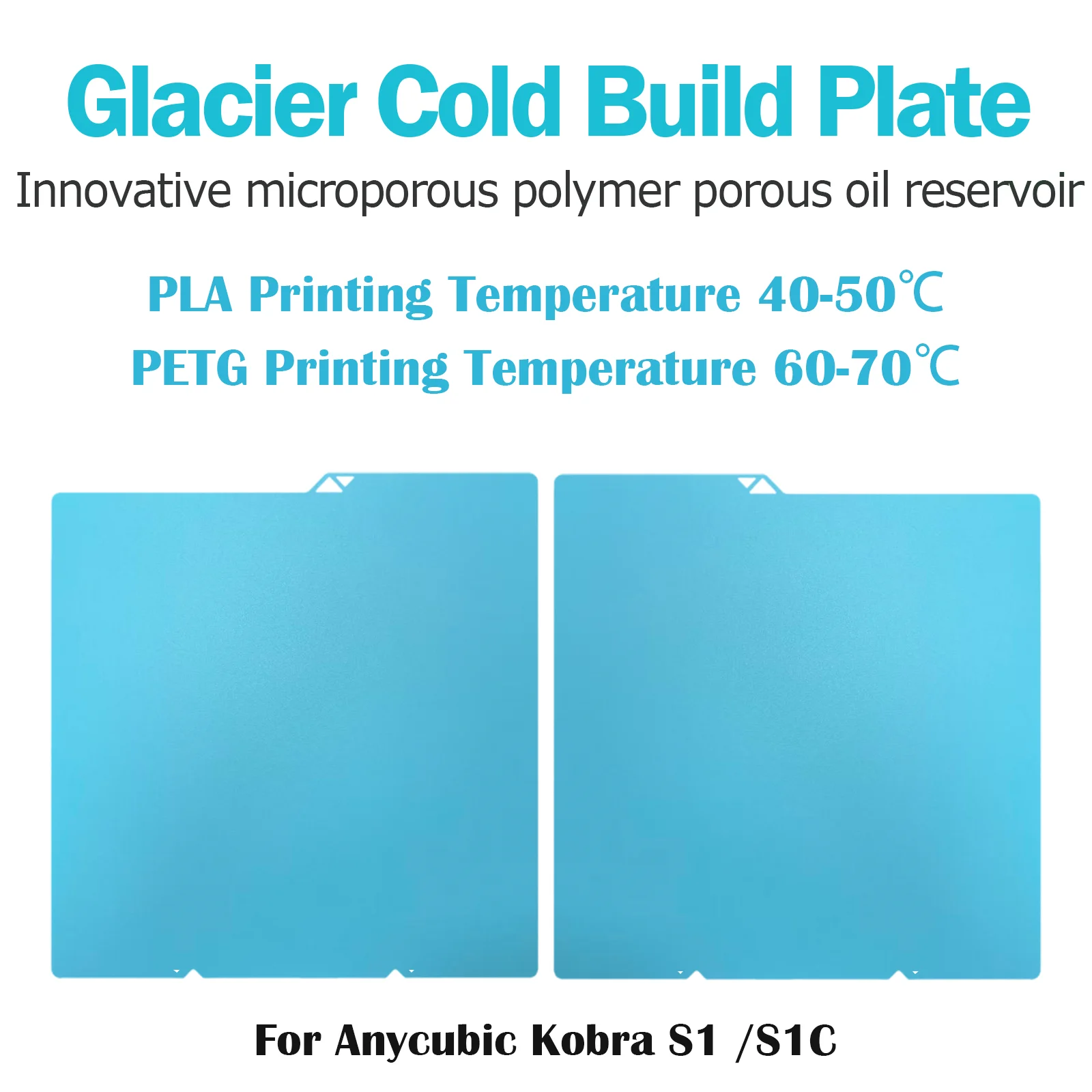 Für Anycubic Kobra S1 Platte Pei Blatt 264x276 Strukturierte Kobra S1 Combo Bauen Platte Doppelseitige Kobra S1 hotend Kobra S1C 3d Bett