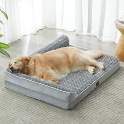 Cama acolchada desmontable y lavable para gatos y perros