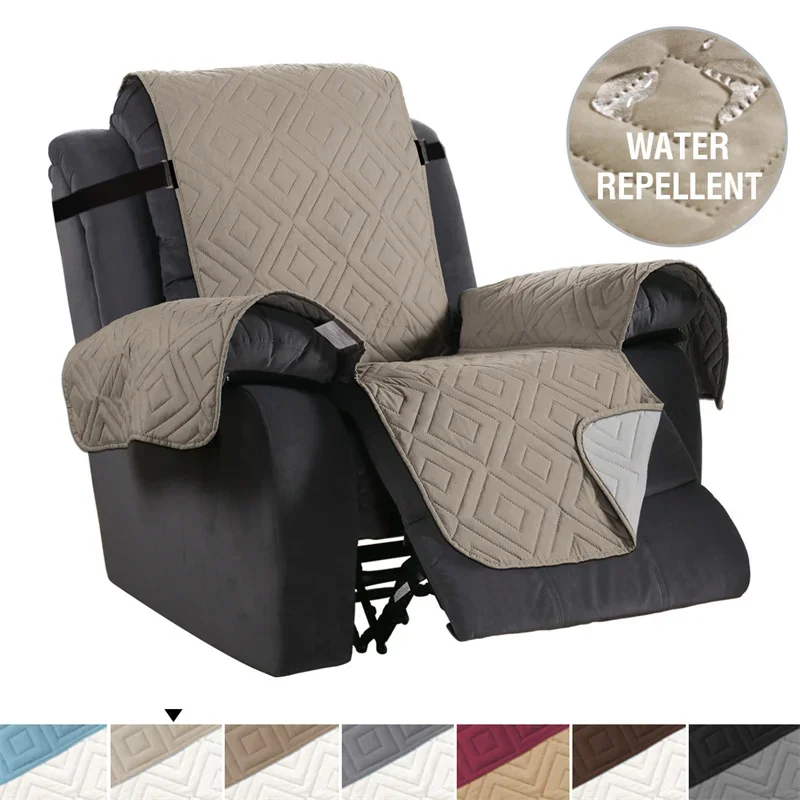 1 Seater Recliner Sofa Cover Lazy Boy Chair Covers Pets Dog Kids Sofa Mat Non-slip Recliner Couch Slipcover Armchair Mats Home