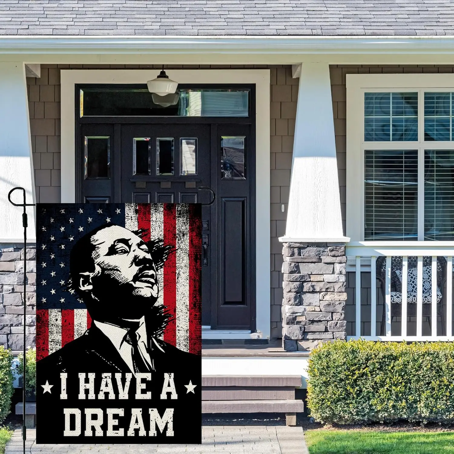 Martin Luther King Jr. Day Decorations I Have A Dream Banner MLK Day Garden Flag African American Martin Luther King Jr. Day OOA