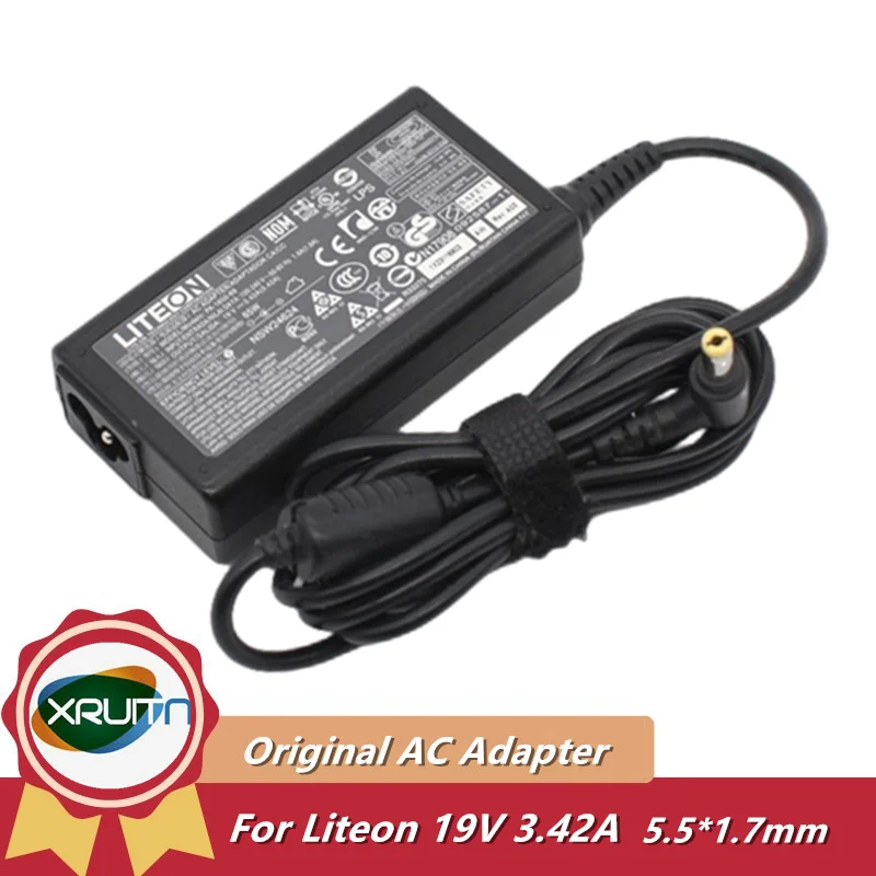 

Genuine Liteon PA-1650-50 19V 3.42A 5.5*1.7mm AC Adapter Charger for Acer Aspire 4752 4830TG 4741 4930 4755G 4738G Powr Supply