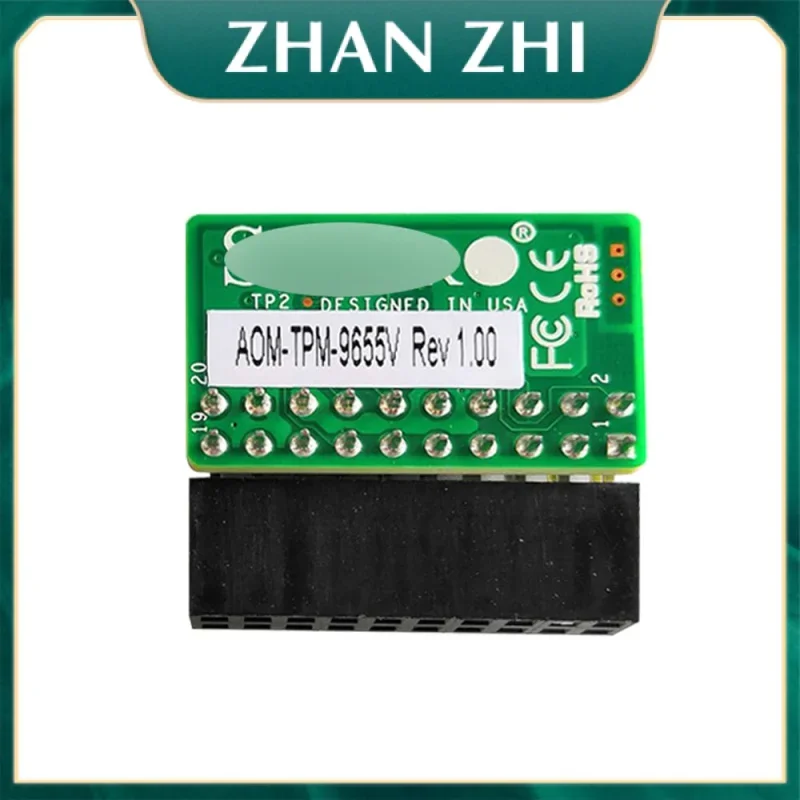 for AOM-TPM-9655V Server Security Module Add on 20 Pin-TPM 1.2 Remote Card PA147S005535 Trusted Module