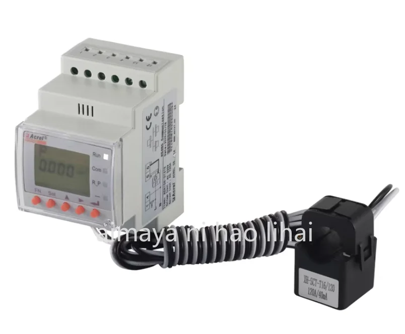 ACR10R series photovoltaic energy storage meter, anti-countercurrent monitoring, external open transformer