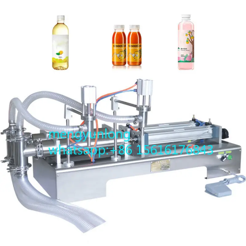 

Ручная горизонтальная автоматическая стеклянная бутылка, поршень, небольшой объем, вода, сок, напитки, полуавтоматическая машина для розлива жидкостей