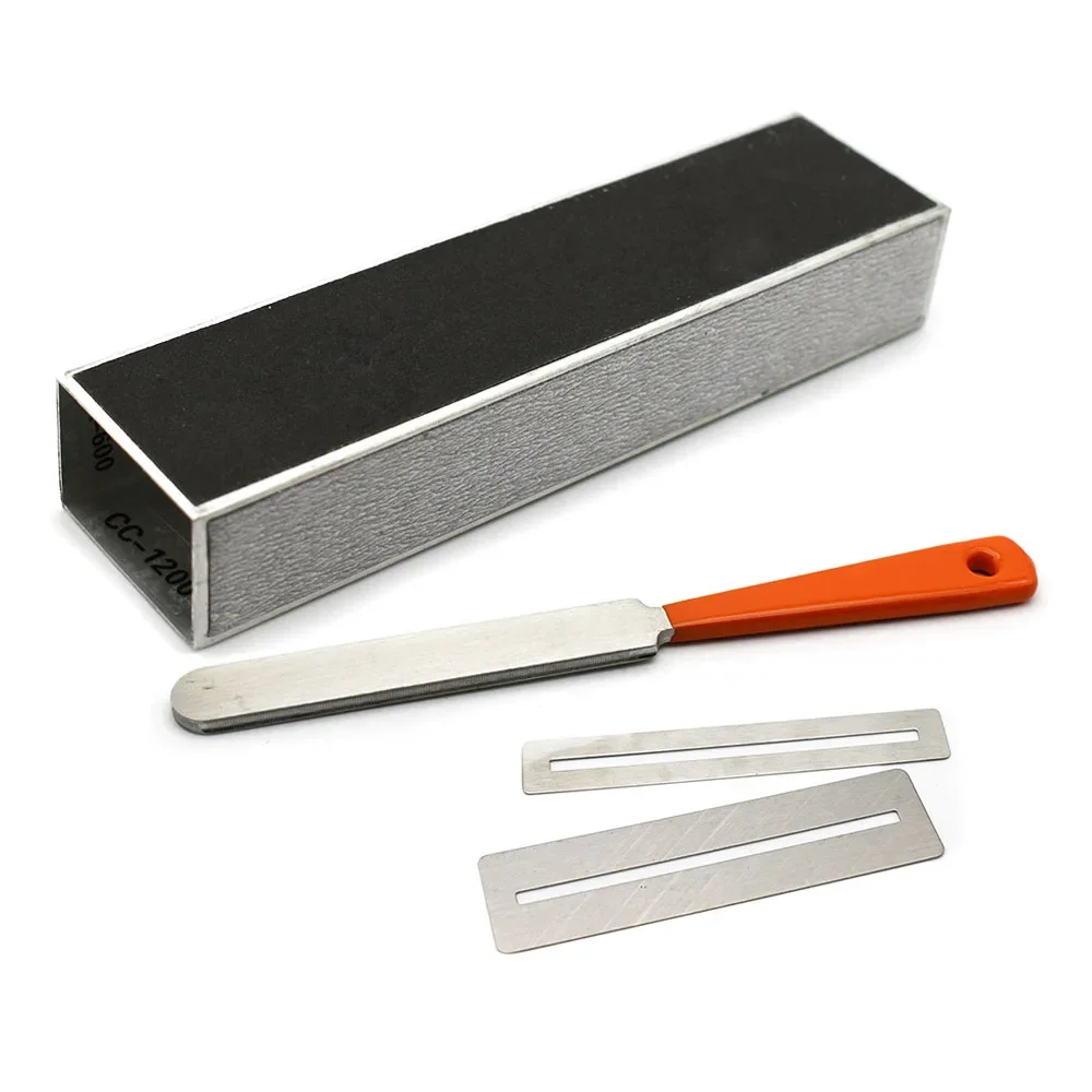 Guitar Fingerboard Luthier Tool Guitar Fret Crowning File Fret Leveling Beam Sanding Leveler Beam and guitar String Spreaders