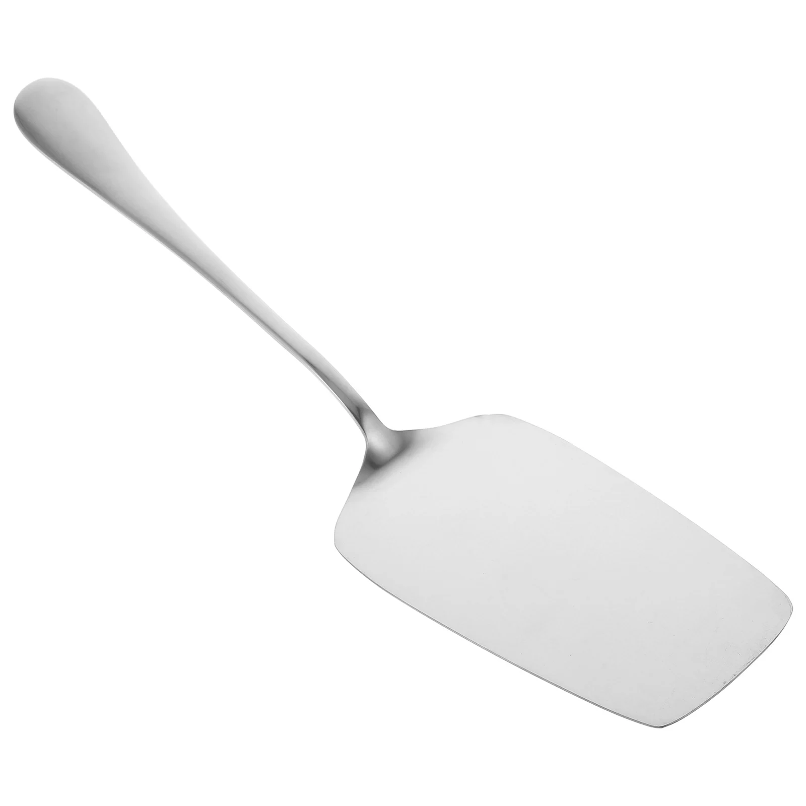 

Sturdy Stainless Steel Cake Server Spatula Extended Handle For Cutting Scooping Ice Cream Multifunctional Party Tableware