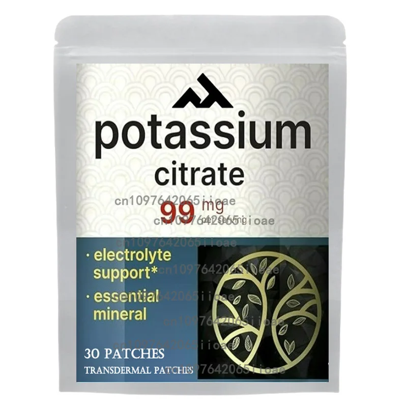 

Трансмические пластыри с цитратом калия поддерживают судороги ног и здоровье мышц 30 пластырей