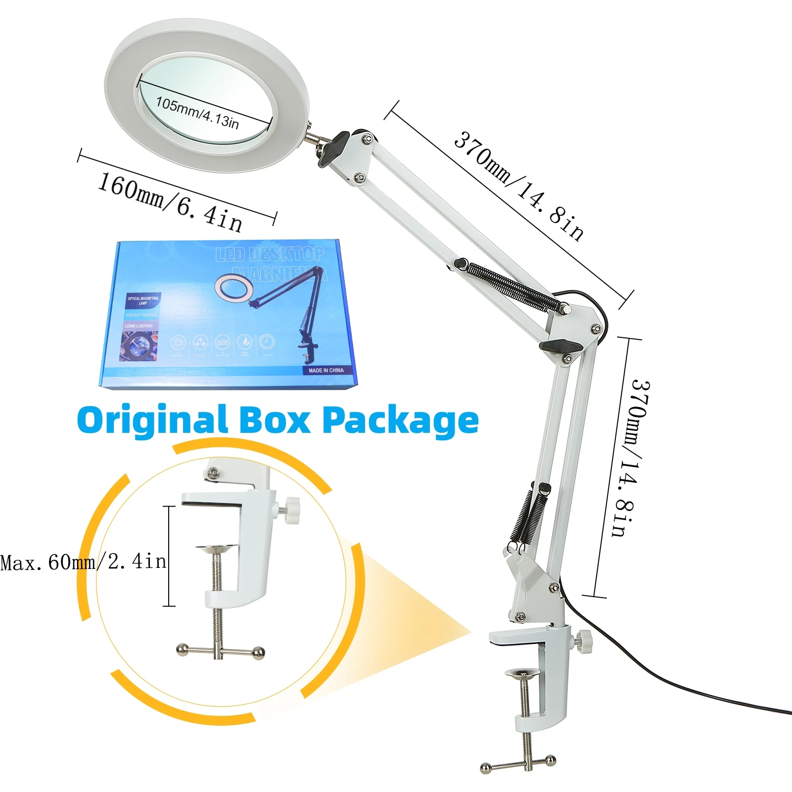 72led 8x/10x Nieuw Verlicht Vergrootglas Usb 3 Kleuren Led Vergrootglas Voor Soldeerbout Reparatie/Tafellamp/Huidverzorging Schoonheid