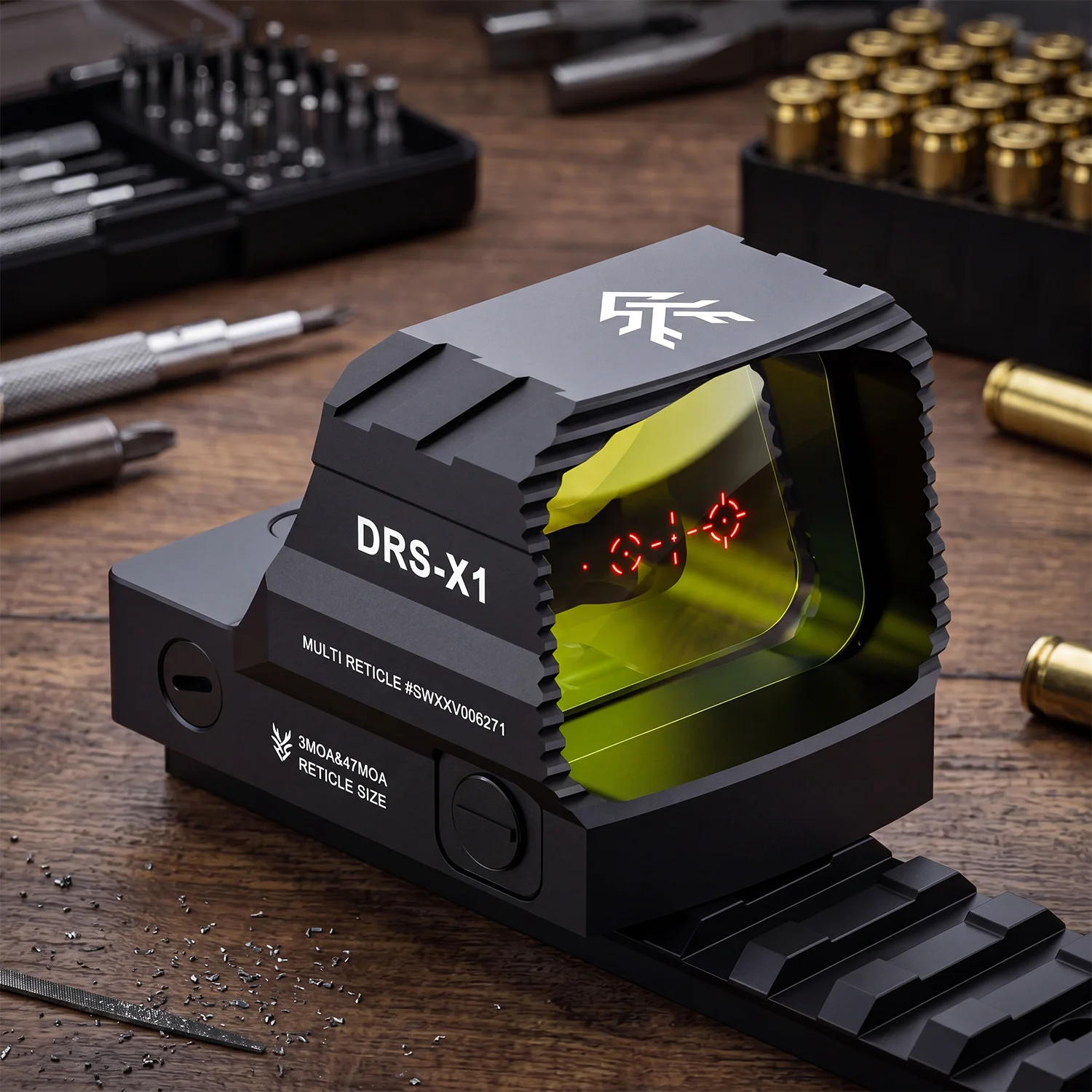 

SWAMPDEER DRS X1 Hunting Red Dot Scope 3MOA Waterproof Shockproof Mini Reddot Optic Tactical Sight For Survival Gear