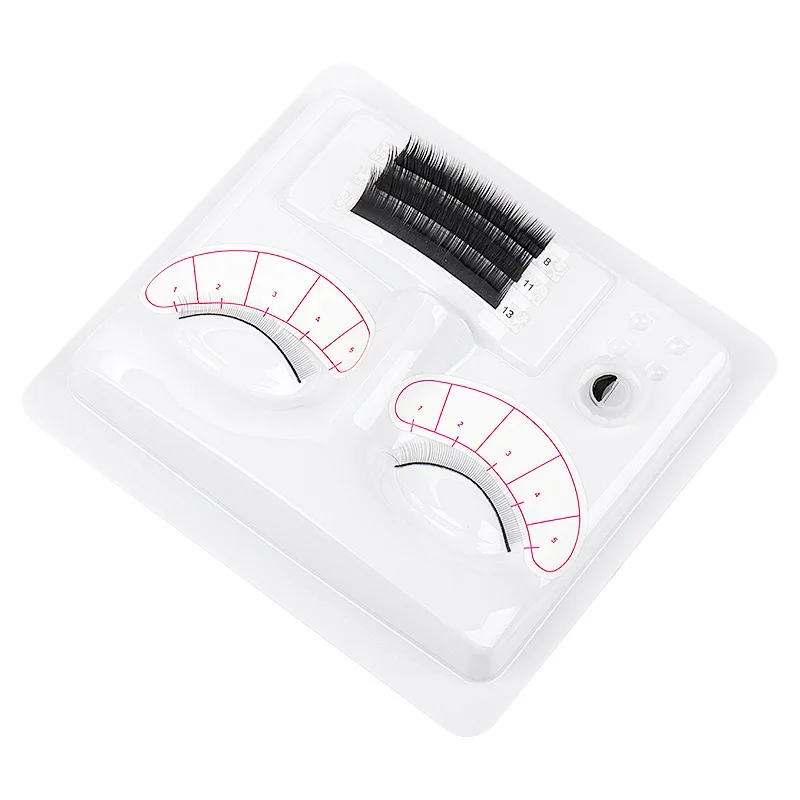 5Pcs Eyelash Extension Mannequin Head Practice Makeup Accessories For Beginner Lash Grafting Teaching Training Tools
