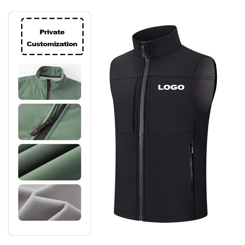 

Free Logo Printing, 500g Stand Collar Body Warmer, Windproof Lightweight Padding For Hiking Cycling, Men & Women