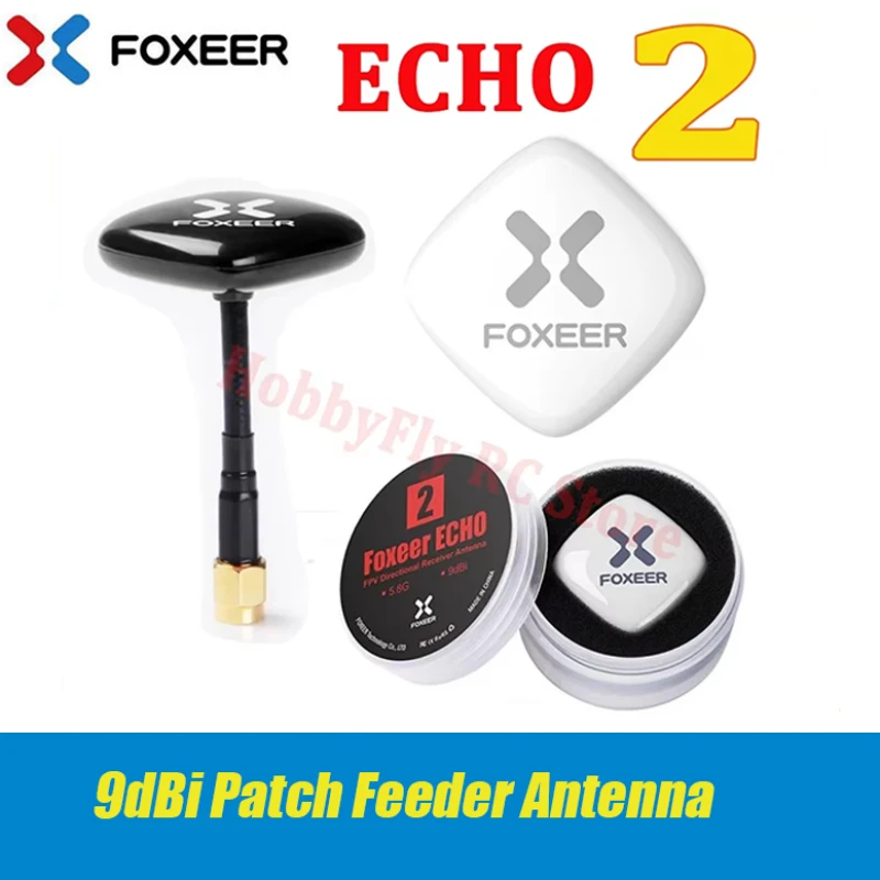 

Foxeer Echo V2 2 5,8 ГГц 9dBi патч-антенна LHCP RHCP для радиоуправляемых летательных аппаратов FPV гоночных беспилотных летательных аппаратов VTX VRX с монитором очков