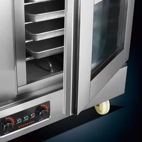 مزيج من فرن الخبز الكهربائي والغاز/صندوق التخمير #6