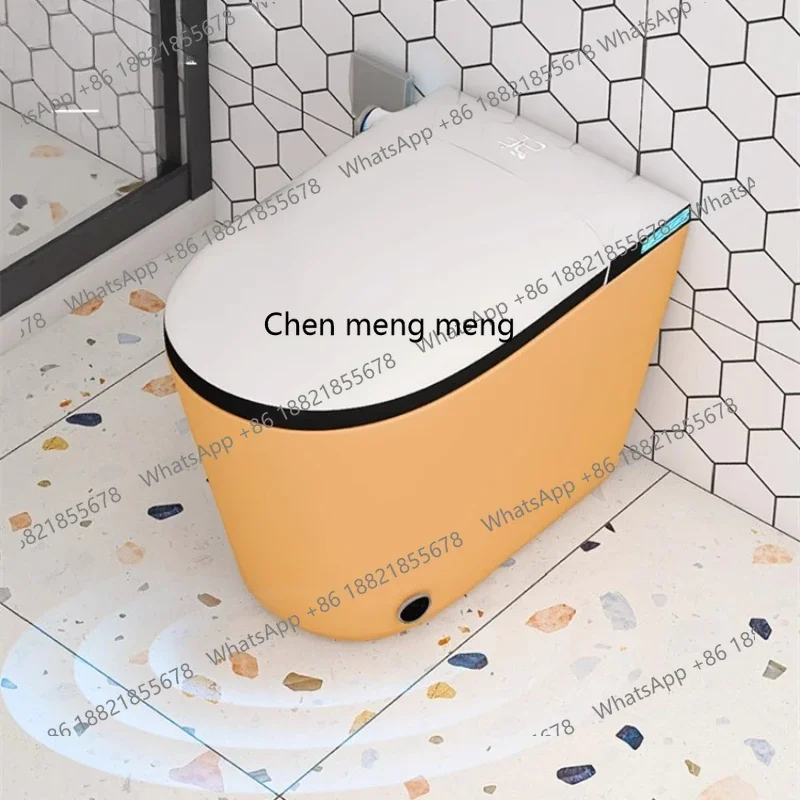 YL Super narrow smart toilet small apartment size ultra short color automatic household integrated 58cm