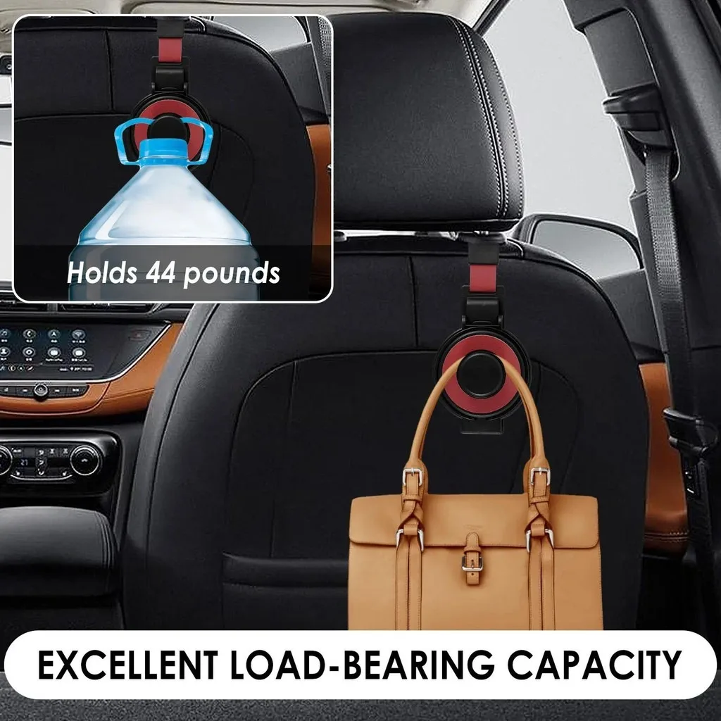 1Pcs Car Hook For Seatbacks  Multi-Functional Hook For Headrests And Seatbacks, In-Car Cup Holder